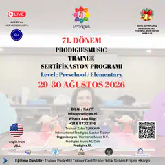 PRODIGIES MUSIC EĞİTMEN EĞİTİMİ SERTİFİKASYON PROGRAMI